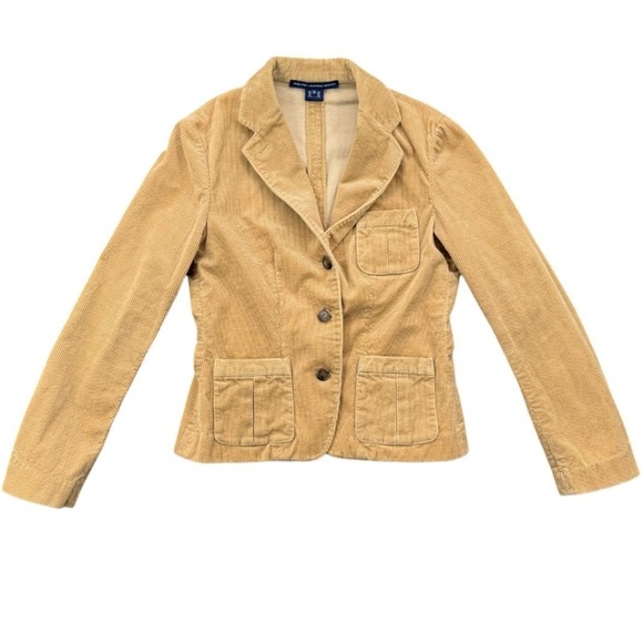 Ralph Lauren Jackets & Blazers - Vtg Ralph Lauren Sport Corduroy Blazer Tan Jacket 14